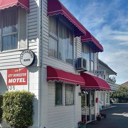 City Worcester Motel Christchurch Buitenkant foto