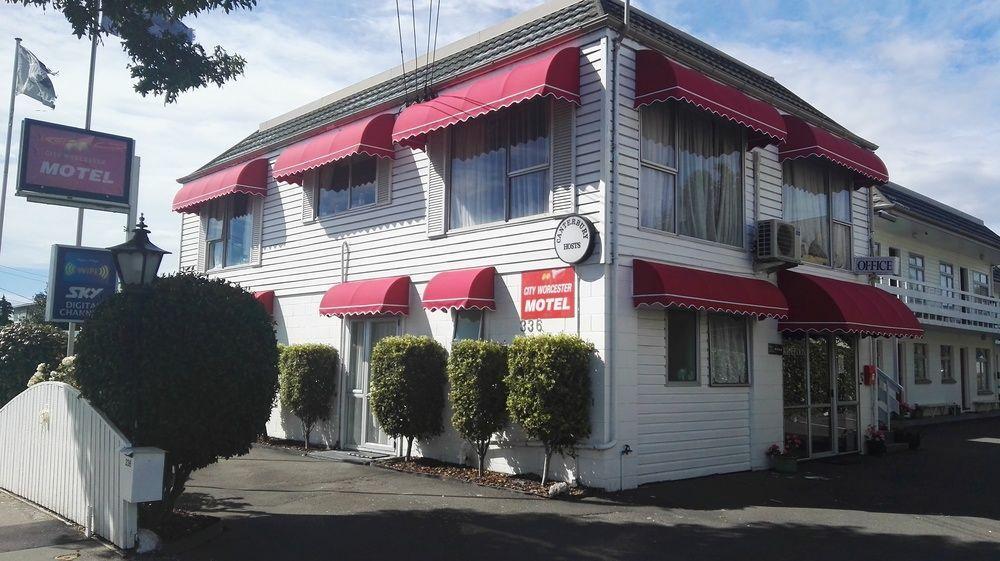City Worcester Motel Christchurch Buitenkant foto