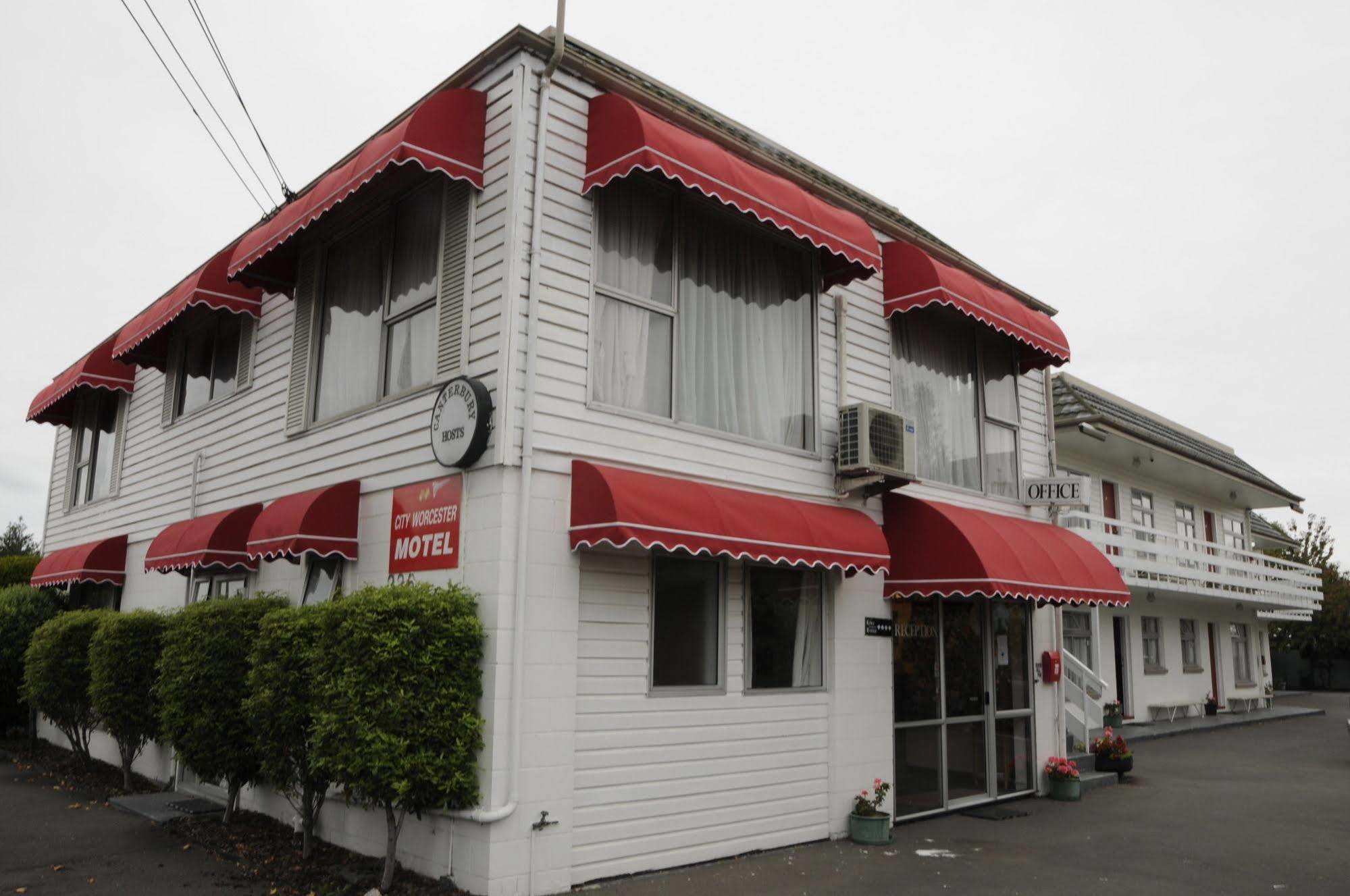 City Worcester Motel Christchurch Buitenkant foto