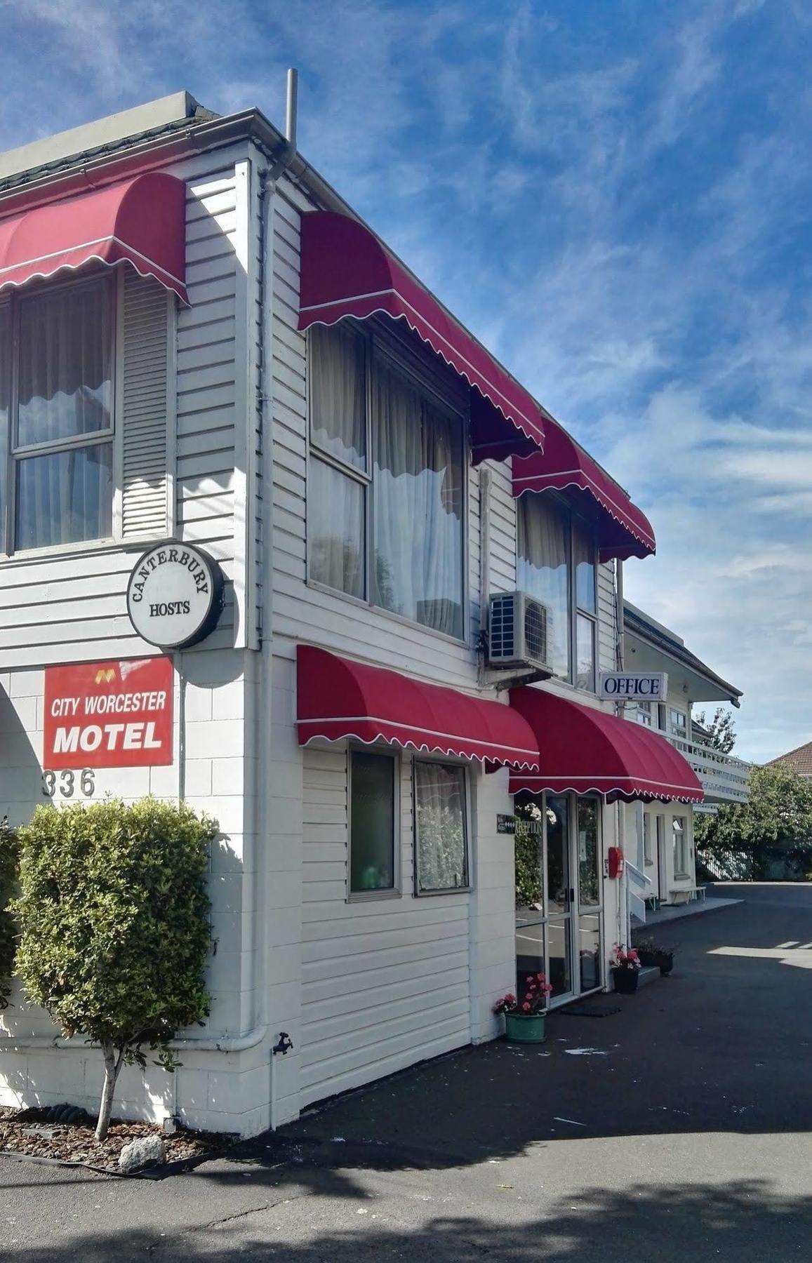City Worcester Motel Christchurch Buitenkant foto